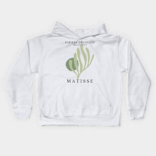 Henri Matisse Cut Outs Green Remake Museum Matisse Kids Hoodie